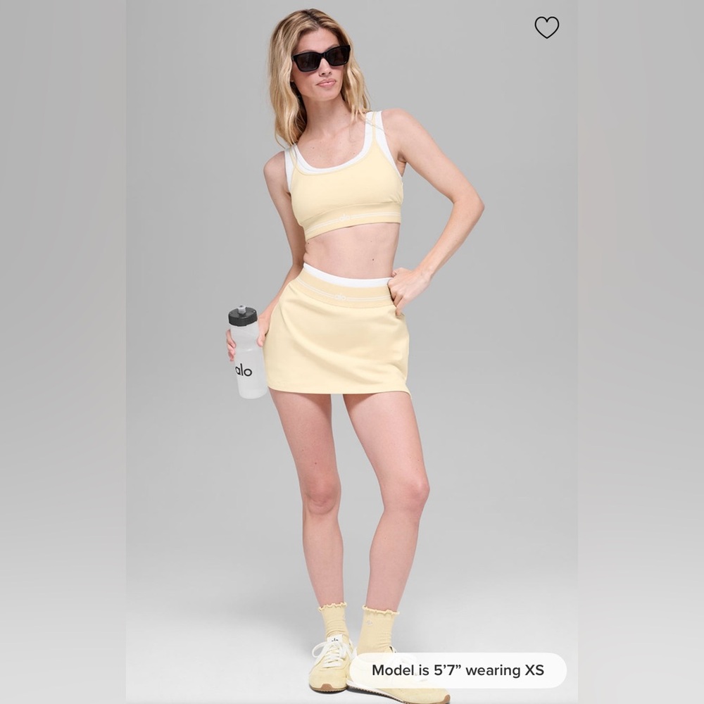 Alo Airbrush Better Together Tennis Skirt